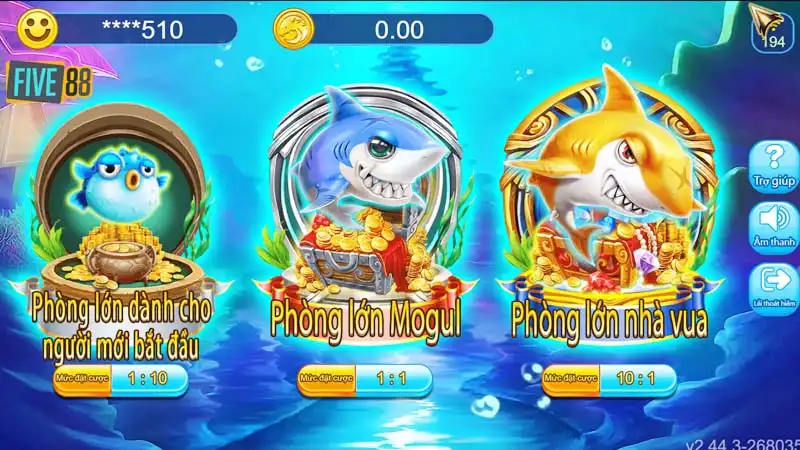 Giới thiệu trò chơi Chúa tể đại dương bắn cá